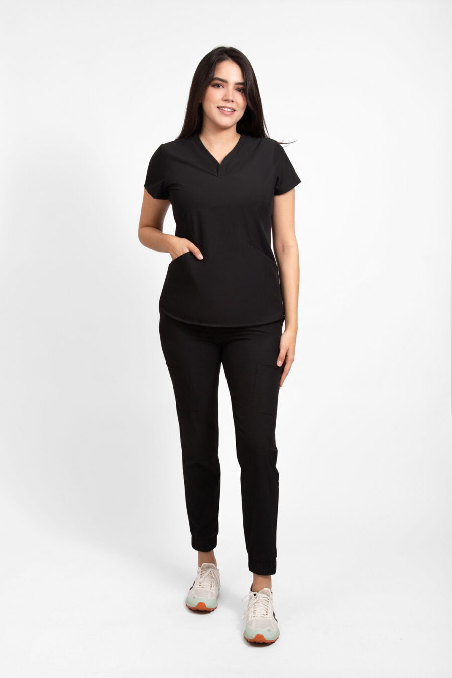 Conjunto Quirurgico Dry Standard Dama Negro Conjunto Quirurgico Dry Standard Dama Negro