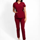 Conjunto Quirurgico Dry Standard Dama Tinto