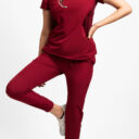 Conjunto Quirurgico Dry Standard Dama Tinto 3